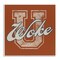 Stupell Industries Woke U Varsity Style Wall Plaque Art Design by Higher Learning/Life Is High